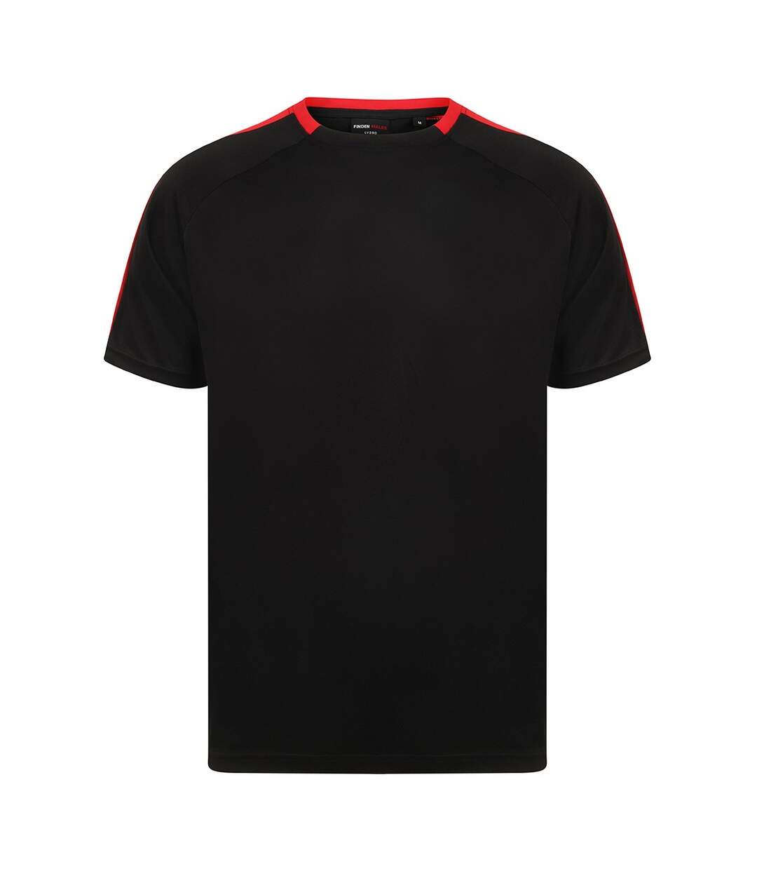 Finden and Hales - T-Shirt - Unisexe (Noir / rouge) - UTPC4027