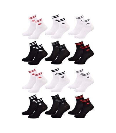 Chaussettes KAPPA QUARTER - Pack de 12 pcs 0215