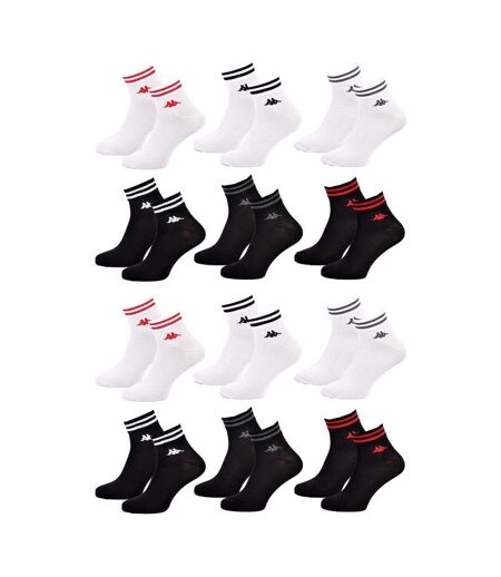 Chaussettes KAPPA QUARTER - Pack de 12 pcs 0215