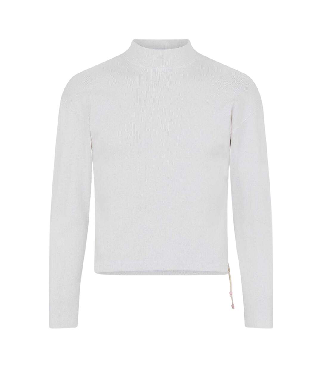 Mens Mock Neck Sweatshirt Gardenia Humanrace-1