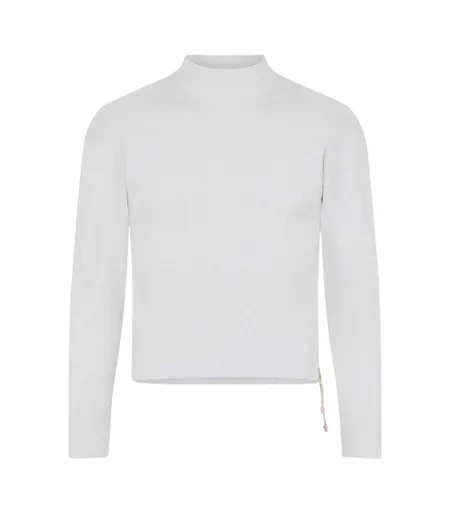 Mens Mock Neck Sweatshirt Gardenia Humanrace
