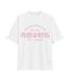 Womens/ladies Pilates And Matcha Graphic Print Oversized T-shirt Pink I Saw It First-1