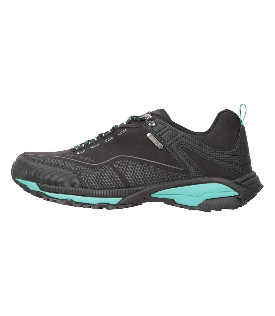 Womens/ladies Collie Waterproof Running Trainers Black Mountain Warehouse-3
