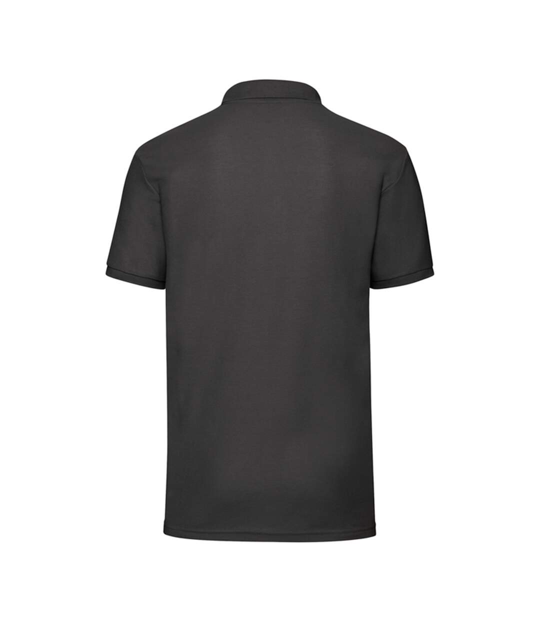 Polo 65/35 Homme Noir Fruit Of The Loom-2
