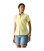 Chemisier Manches Courtes Mindano Femme Blanc Cassé Jaune Clair Regatta-1