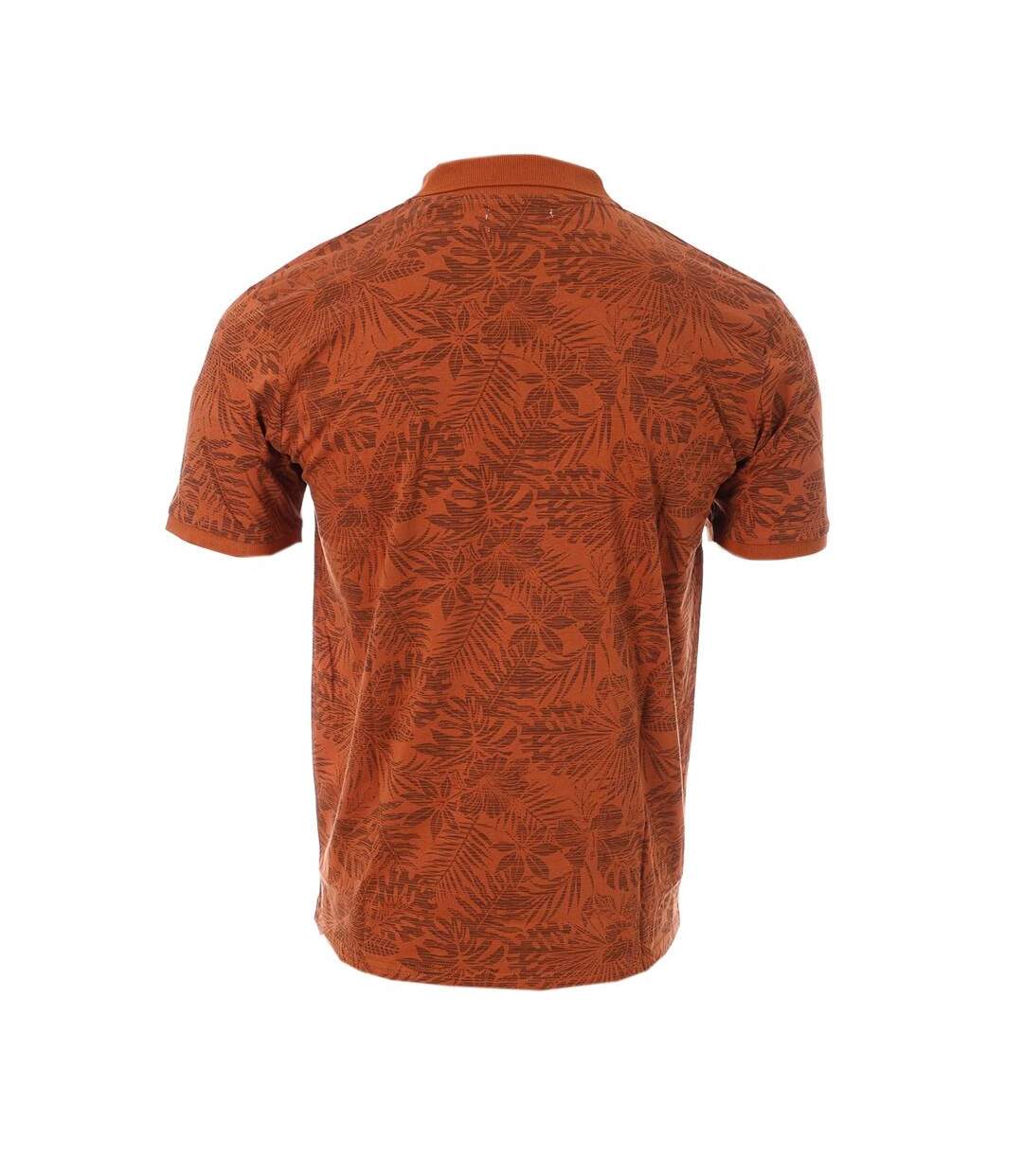 Polo Orange Homme RMS26 Tropical Fondu - L