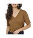 T-Shirt camel femme jdy camille glitter - m-1