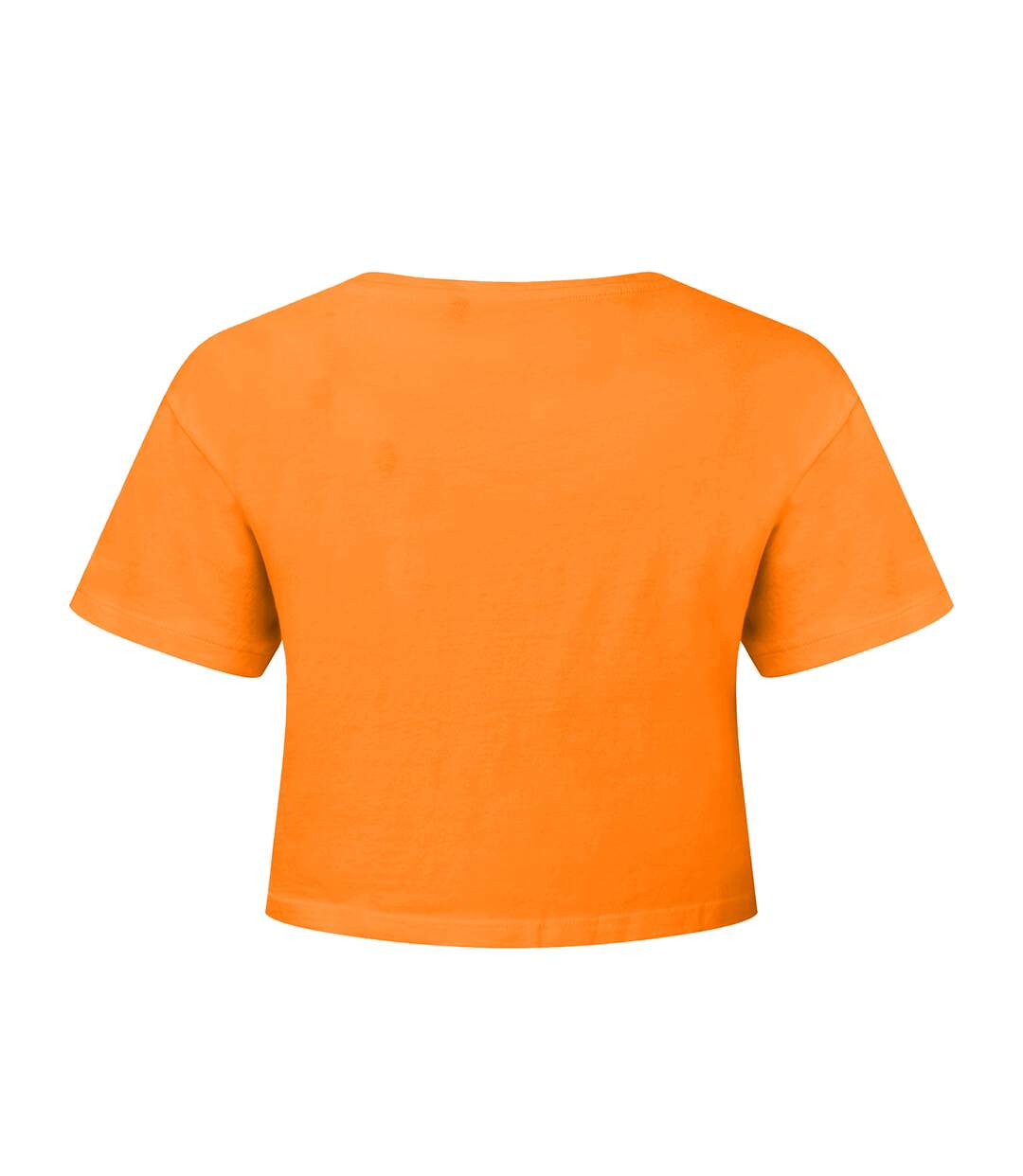 Haut court femme orange TriDri-2