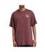 T-shirt bordeaux homme graphique oversize cupid and heart-1