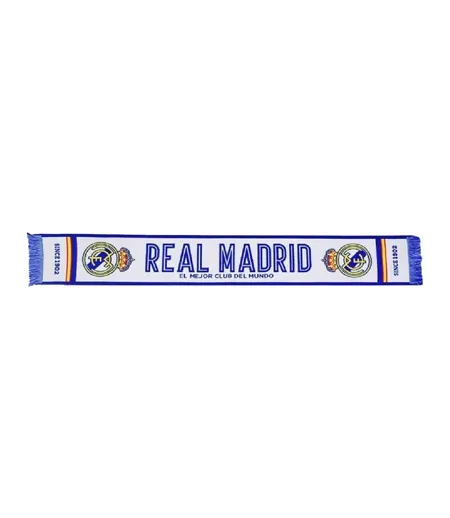Écharpe Taille Unique Bleu Blanc Real Madrid CF