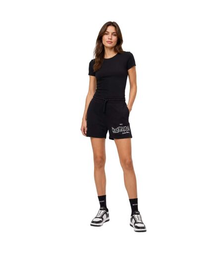 Womens/ladies Keith Haring Regular Athletic Shorts Black Boss