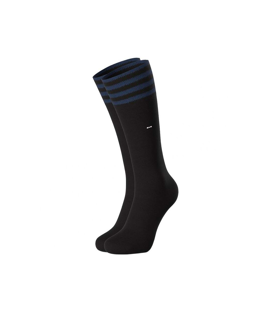 EDEN PARK Chaussettes Homme BANDES Noir-1