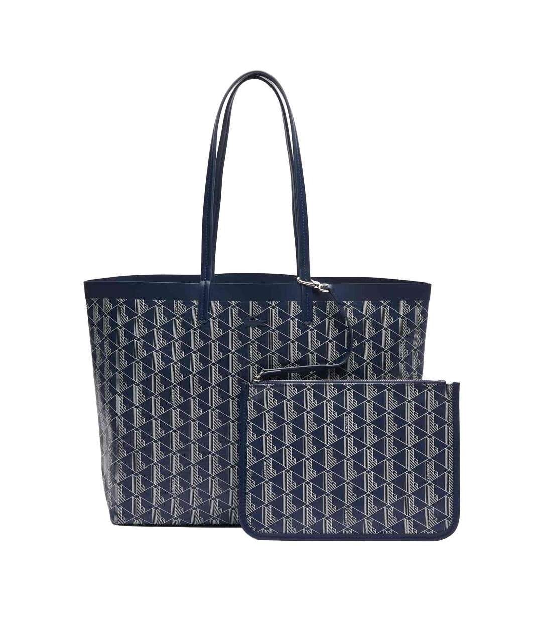 Sac cabas marine femme lacoste zely-1