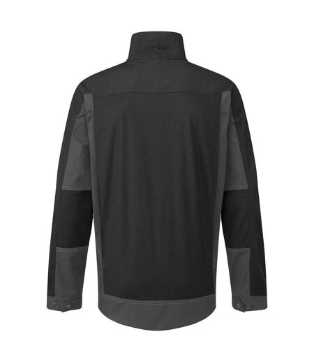 Mens Wx3 Industrial Laundry Jacket Black Portwest