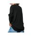 Pull noir femme kaporal marka-2