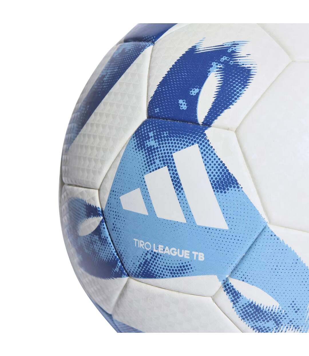 Ballon De Foot Tiro League Taille 5 Blanc Bleu Adidas-4