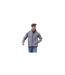 Mens Performance Lightweight Soft Shell Jacket Grey Melange Tee Jays-1