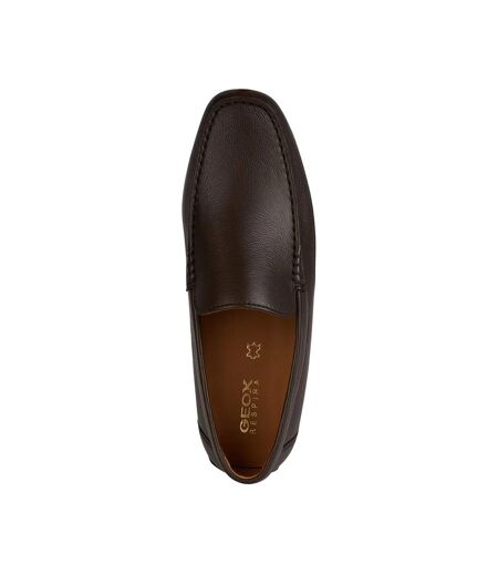 Mocassins u kosmopolis homme marron foncé Geox