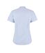 Chemise D'entreprise Oxford À Manches Courtes Pour Femmes Bleu Clair Kustom Kit-2