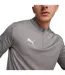 Mens Teamfinal Quarter Zip Training Track Top Grey Puma-4