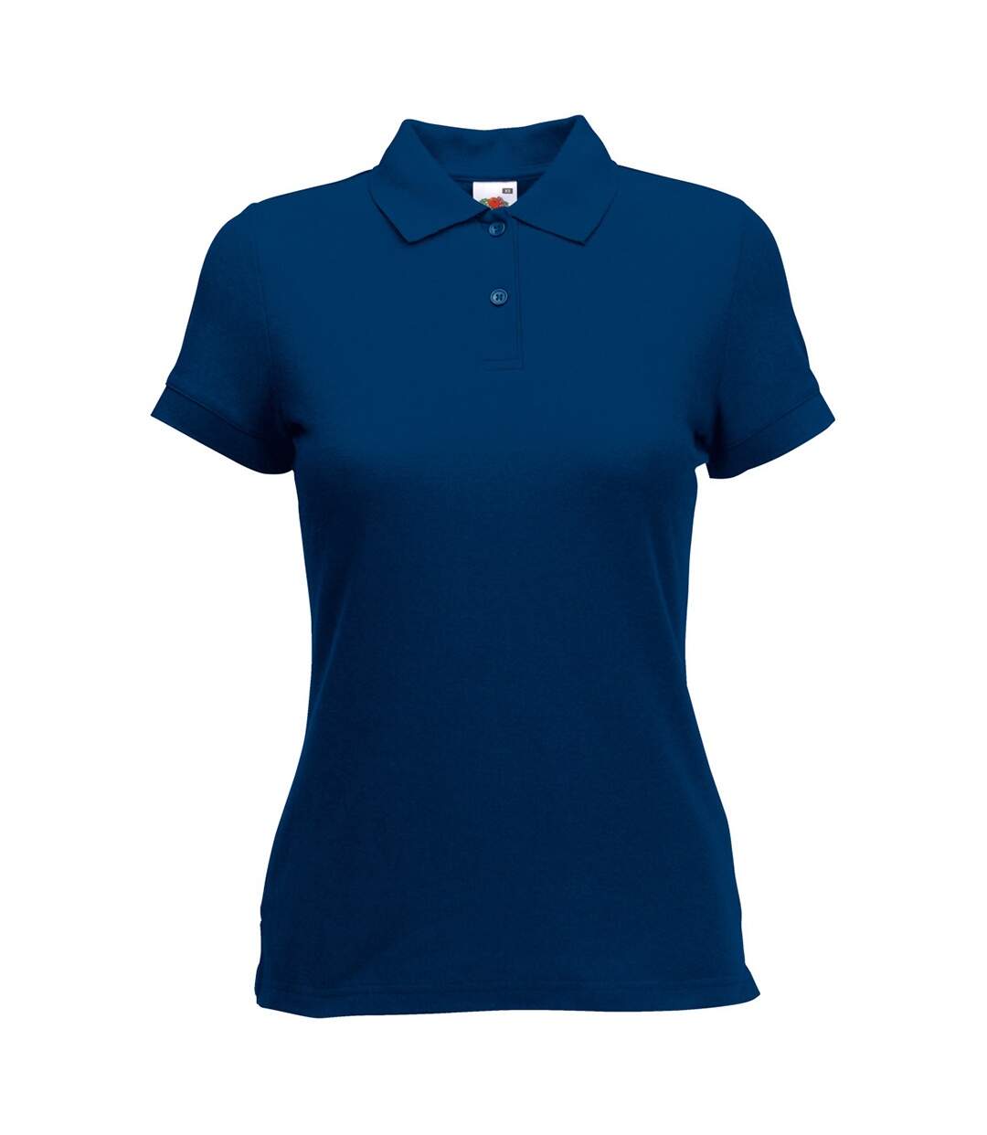 Polo femme bleu marine Fruit of the Loom