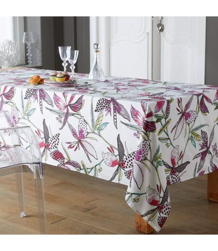 Nappe coton enduite PARADIS Rectangulaire