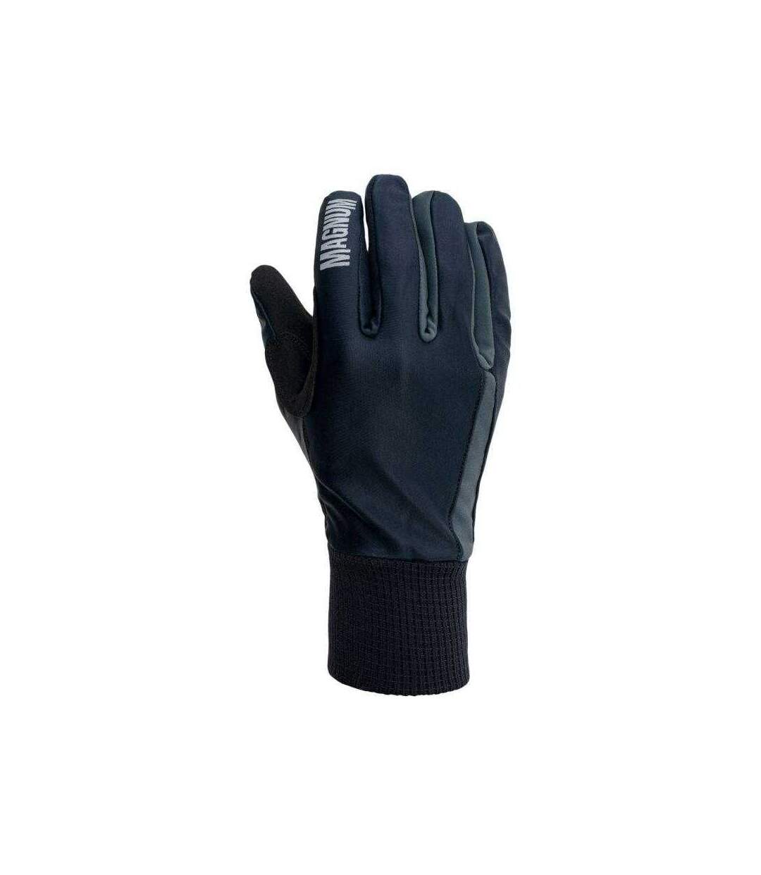 Mens Owl Gloves Black Grey Magnum-2