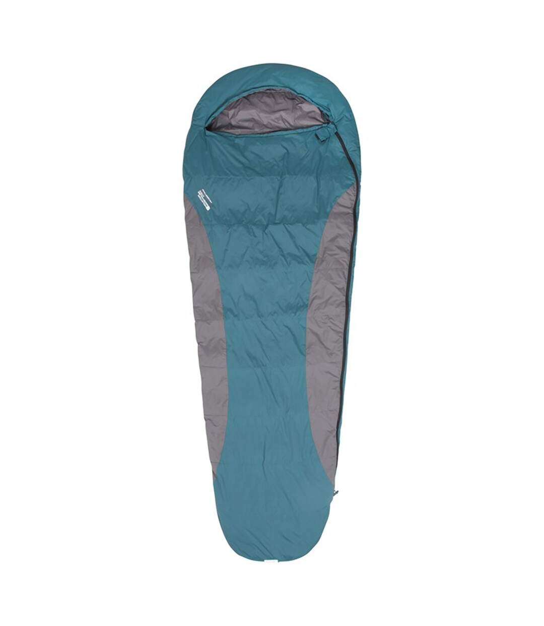 Lightweight Winter Mummy Sleeping Bag One Size Petrol Mountain Warehouse-3