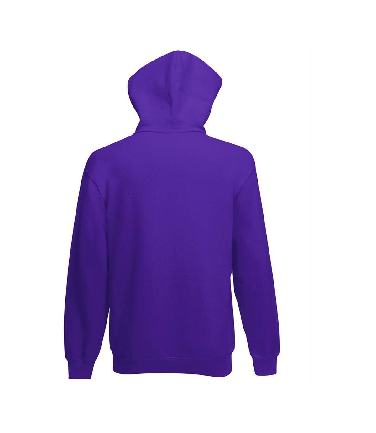 Fruit Of The Loom Mens Hooded Sweatshirt/Hoodie (Purple)