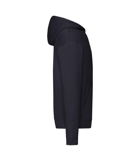 Veste À Capuche Classic Adulte Bleu Marine Sombre Fruit Of The Loom