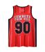 Amplified - Maillot De Basket COWBOYS FROM HELL - Homme (Rouge) - UTGD1005