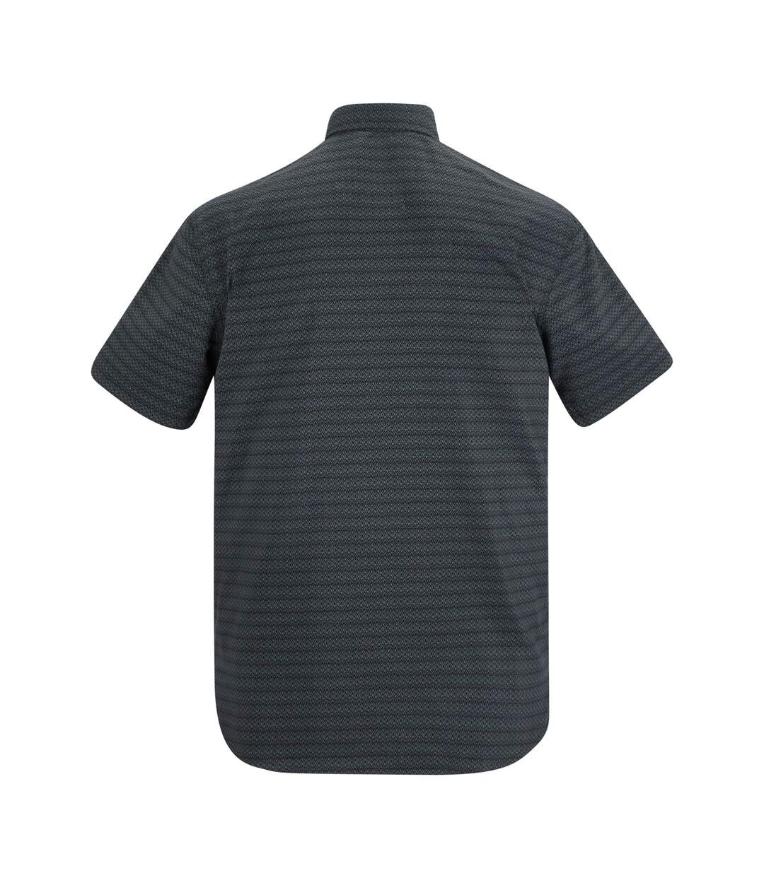 Chemise Manches Courtes Motif/style Triangle Mindano Homme Gris Foncé Imprimé Regatta-3