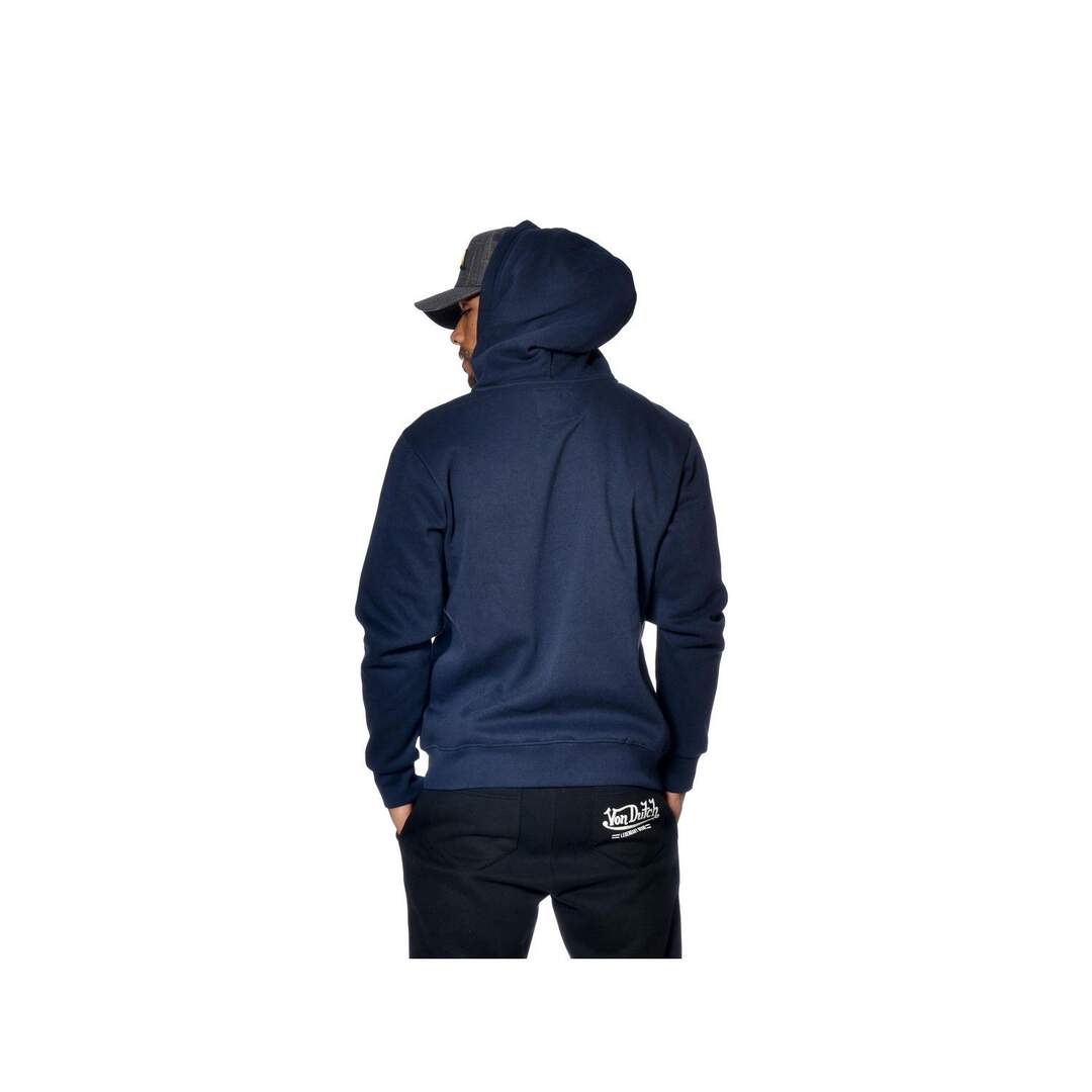 Sweat homme zippé à capuche imprimé devant Sliman Vondutch-5