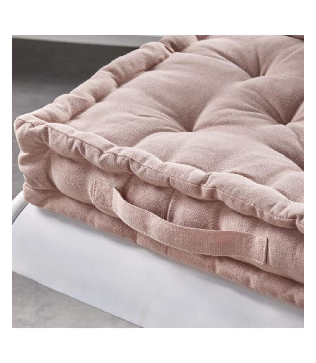 Coussin de sol rose  today 40x40x10cm-2