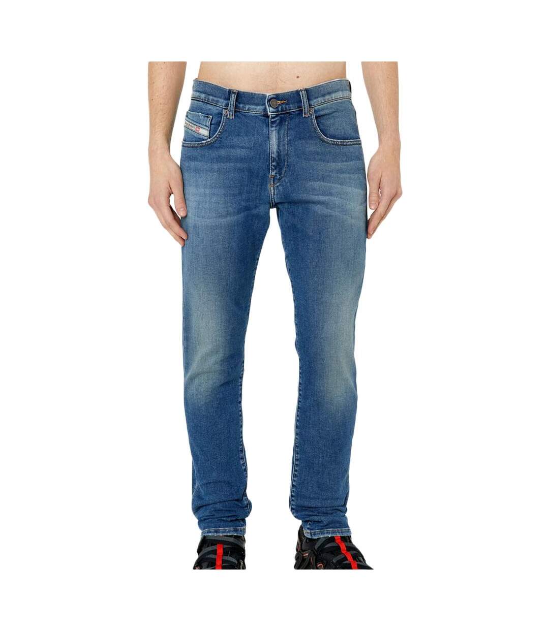 Jean Skinny Bleu Foncé Homme Diesel Strukt - 27