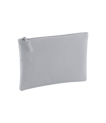 Plain pouch one size light grey Bagbase