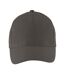 Casquette De Baseball Long Beach Gris Carbone SOLS-1