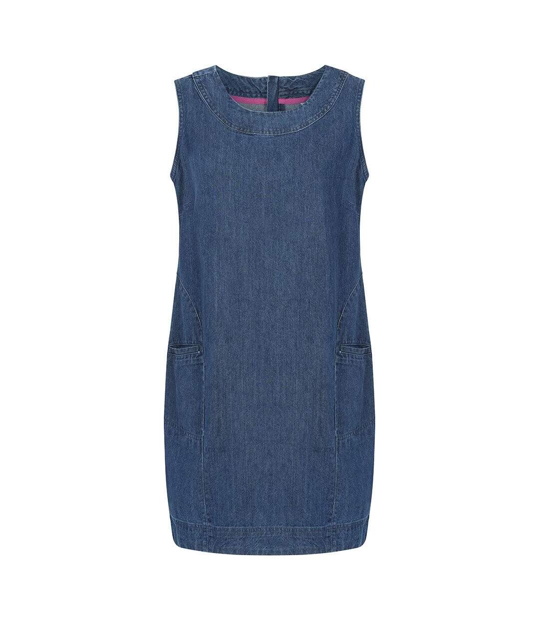 Robe Femme Bleu Denim Lazy Jacks-1