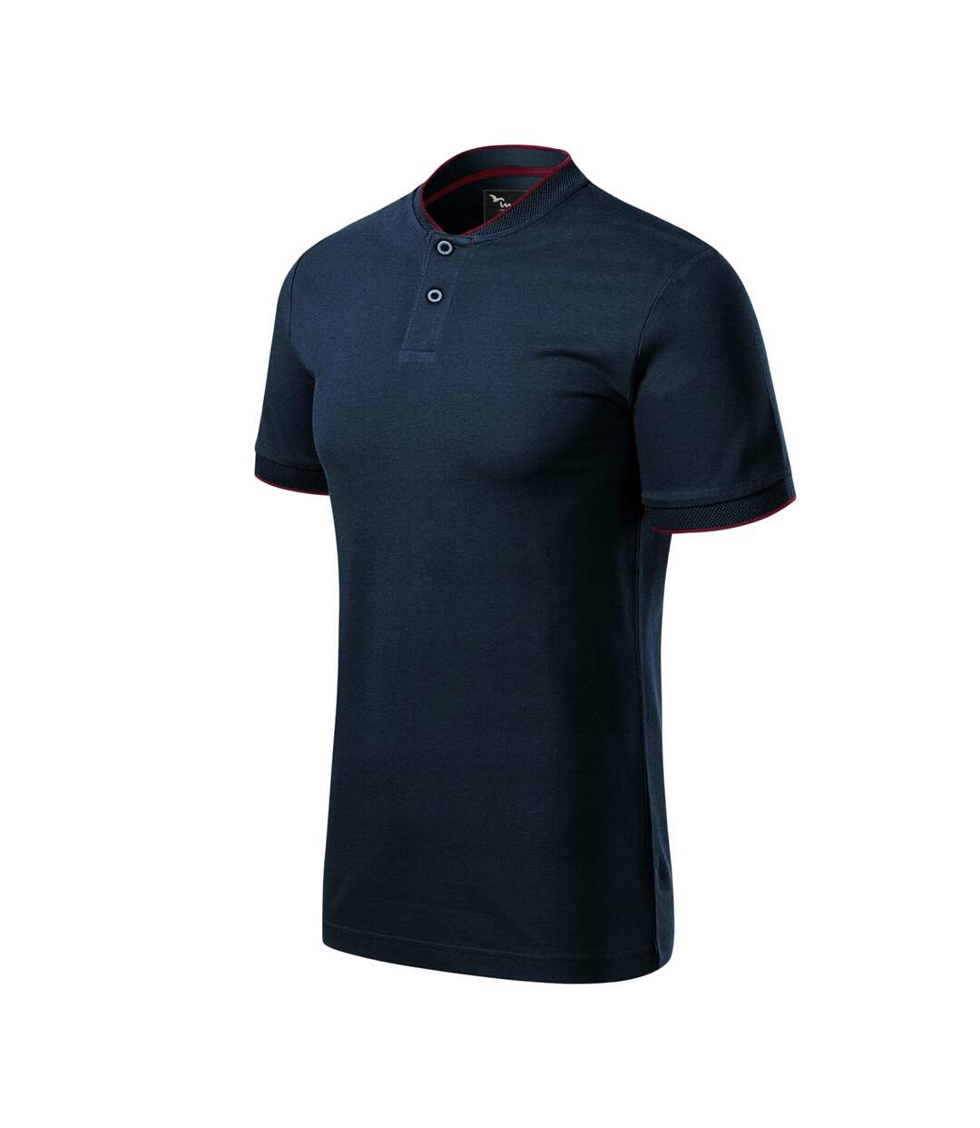 Polo Motif/style Losange Premium Homme Bleu Marine Malfini-3