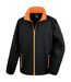 Veste softshell homme noir / orange Result Core