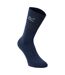Pack Of 3  Great Outdoors Mens Cotton Rich Casual Socks  Navy Marl Regatta-2