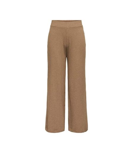 Pantalon cotelé marron femme only magan