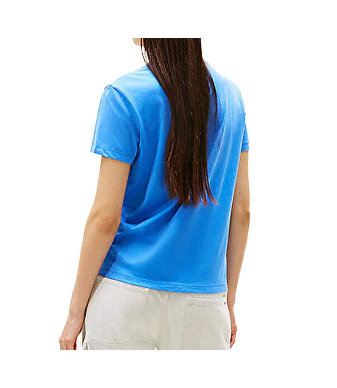 T-shirt bleu femme tommy hilfiger tjw reg-2