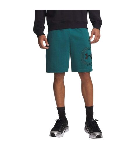 Short Motif/style Imprimé Graphique Rival Homme Vert Noir Under Armour