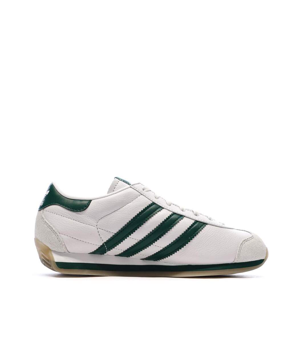 Baskets blanc/vert homme adidas country japan-2