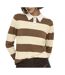 Polo jaune/marron femme jdy melany-1