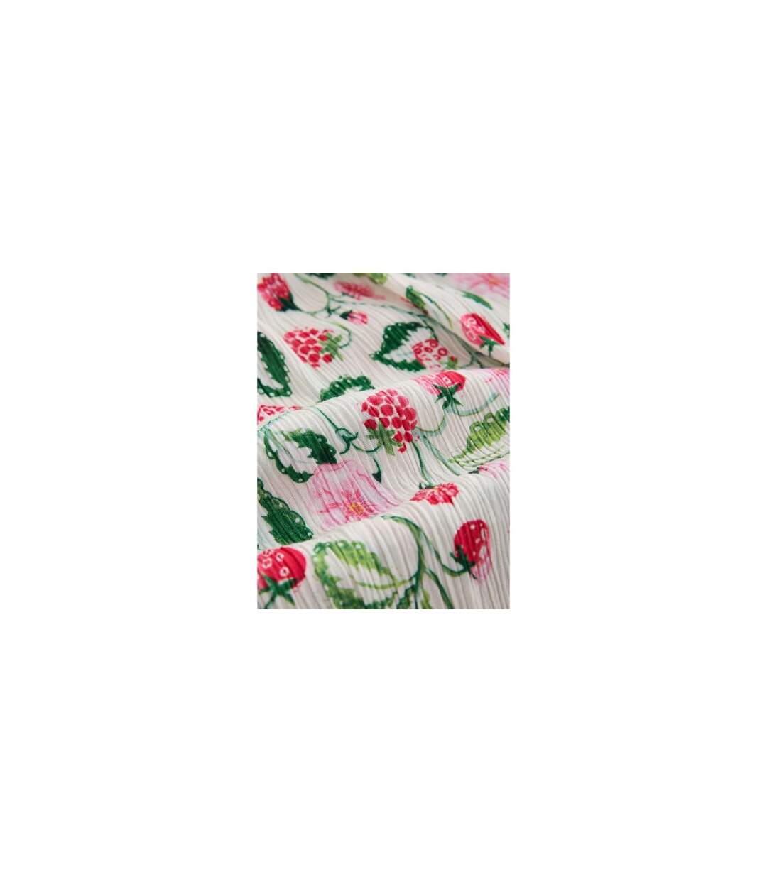 Robe Plage Motif/style Fraise Femme Blanc Cath Kidston-1