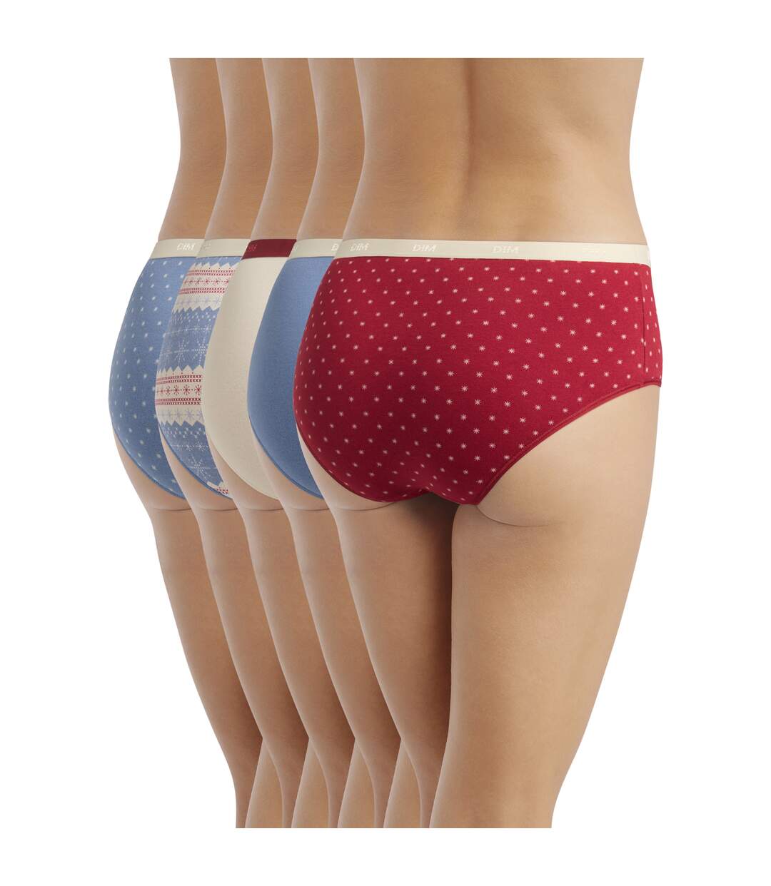 Lot de 5 Shorties Les Pockets Coton-2