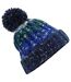 Bonnet Corkscrew Femme Bleu Sarcelle Bleu Beechfield-1