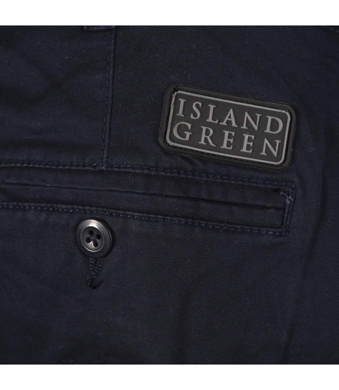 Pantalon homme bleu marine Island Green